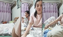 娘俩的小幸福