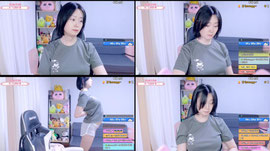 개노잼인데 웃긴 여캠 스터디 방송