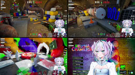 【Meccha Chameleon】 No way I fumble in front of all these girls