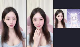 没有化妆