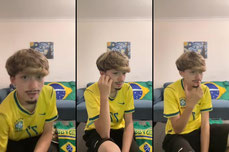 assistindo o jogo do brasil 🇧🇷