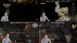 playing some games!