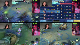 playing mobile legends