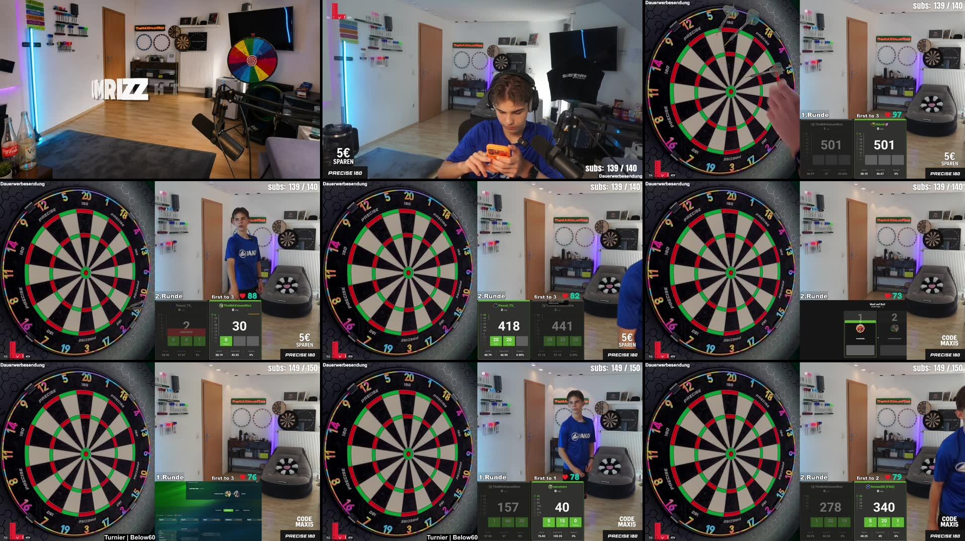 SCOLIA TURNIERE | !darts !prime !neu