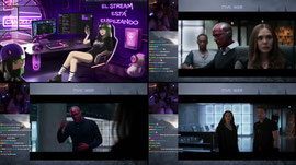 superheroes superpoderosos pelean con un capitan americano en una guerra civil