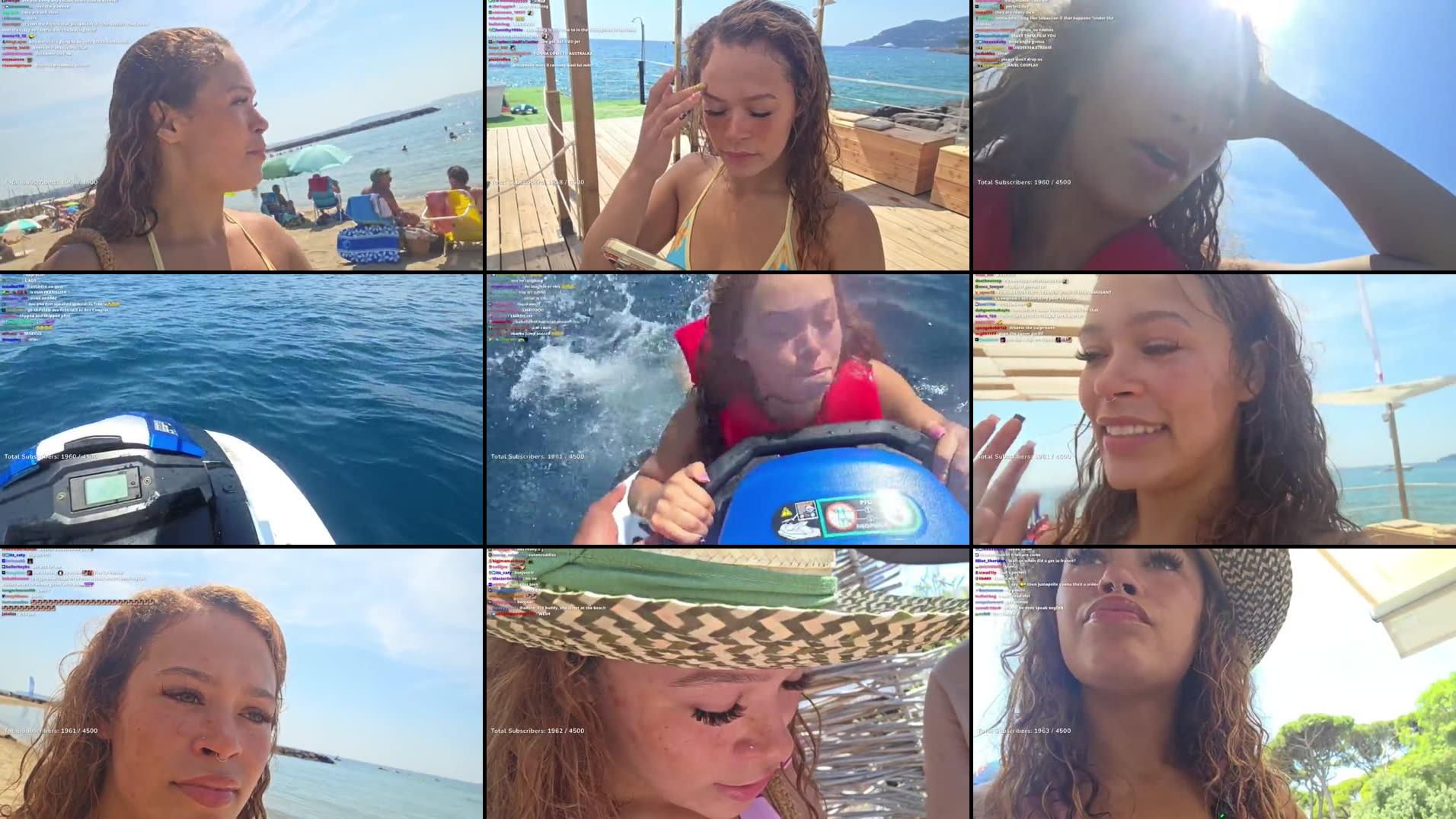 JETSKIIIING 🚤🌊  WEEEE OUTSIDEEEEE IN FRANCEE 🏝️🇫🇷 biking in france 🚴🇫🇷 beach time 🤭🏝️ food