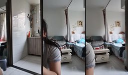 娘俩的小幸福