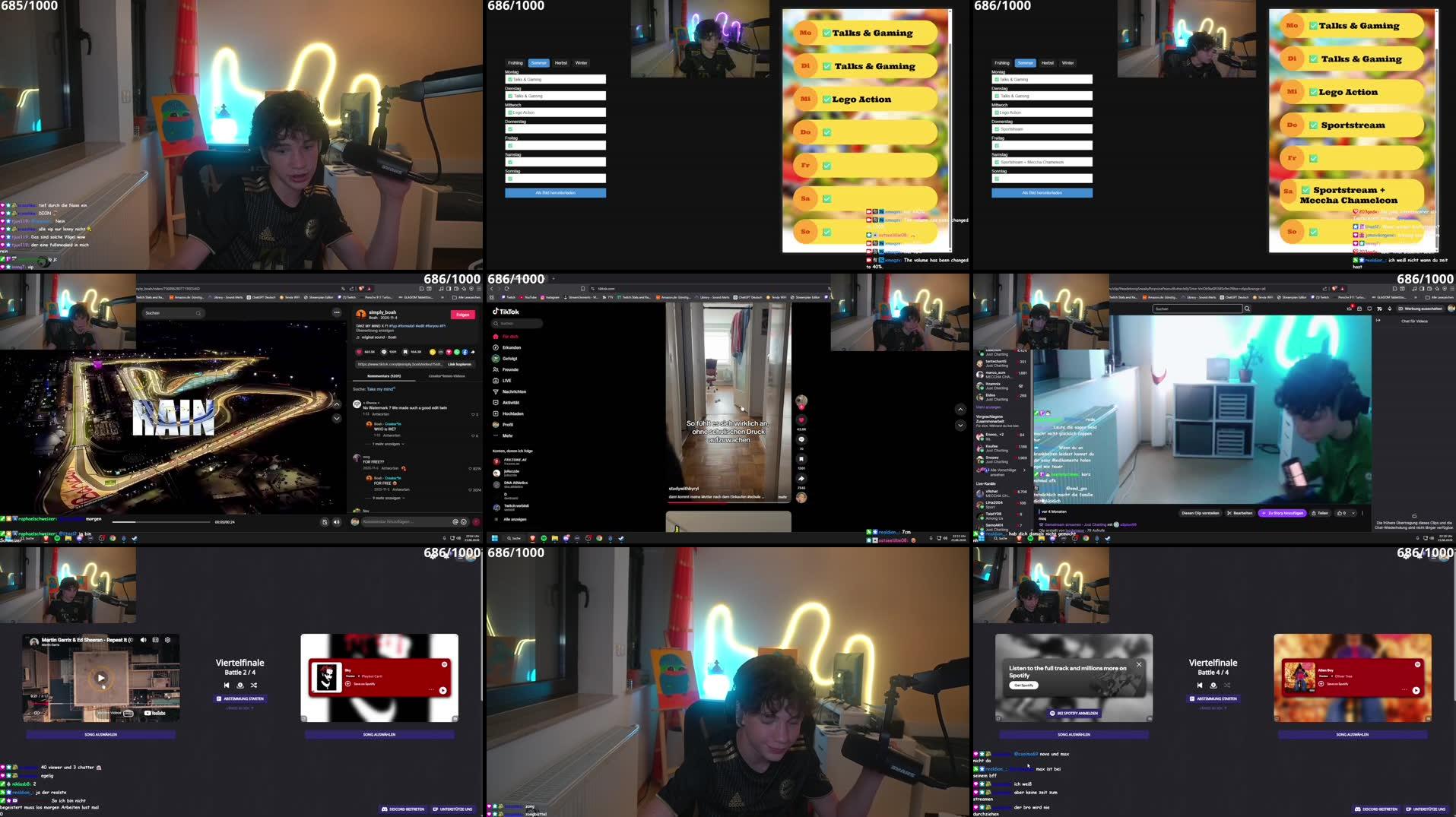 Gaming Action | Daily 2/7 | PRO 5 SUBS= 1 Bestrafungslos | FOLLOW= 3 Liegestützen 🏃| !socials !dc !7tv