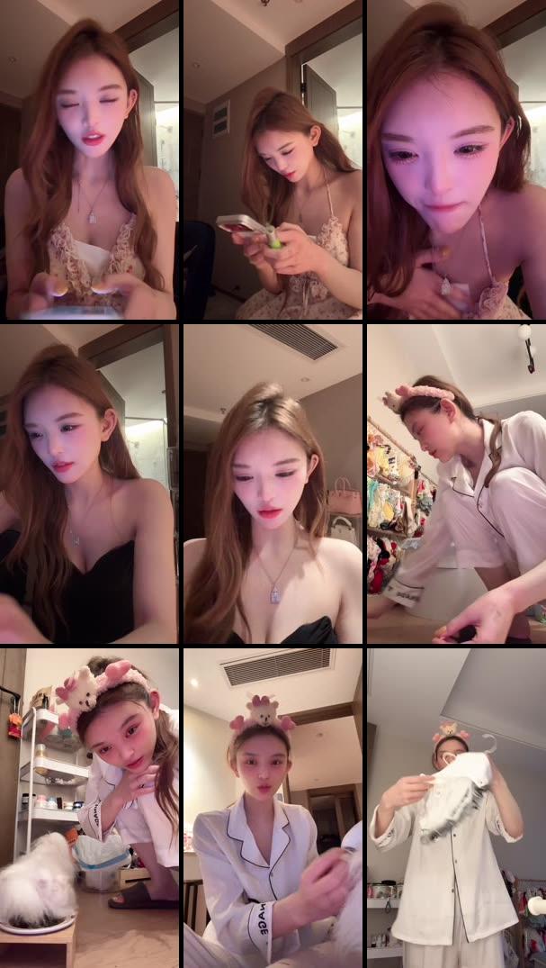 洗澡卸妆，睡觉