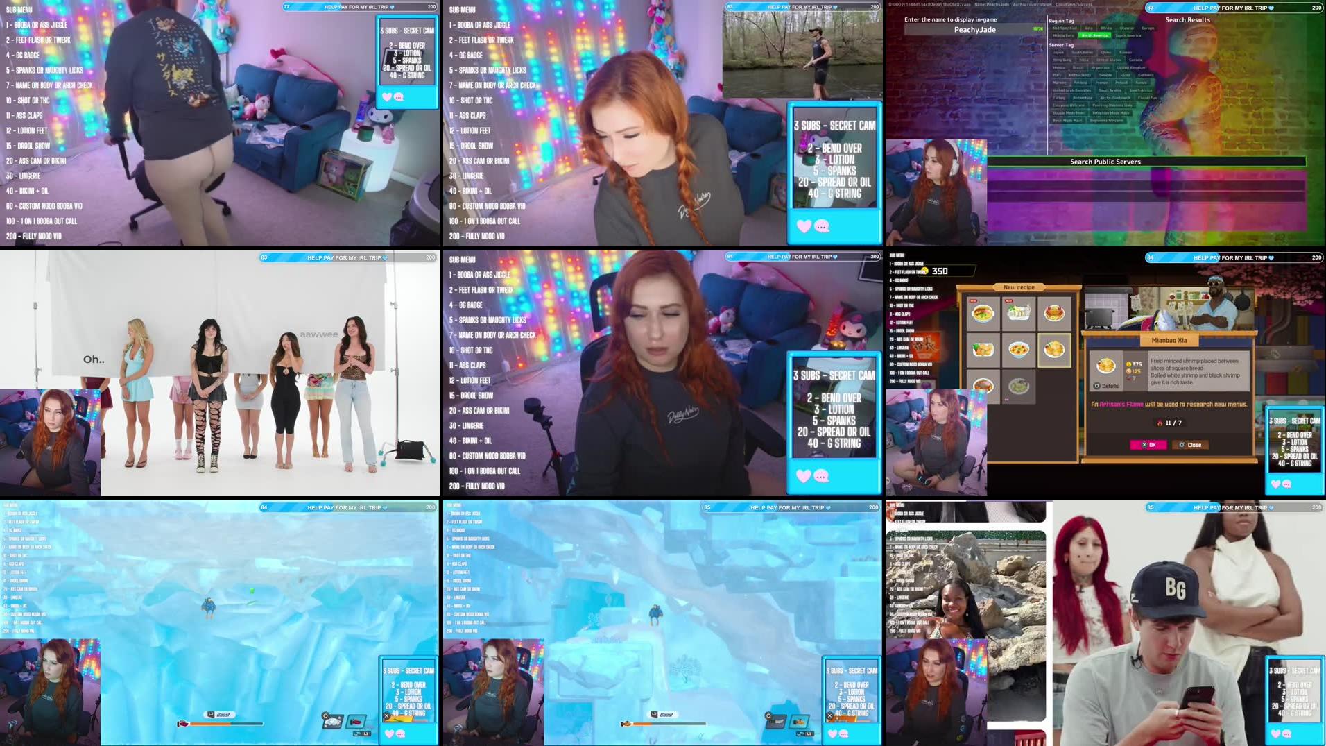 secret goon cam live now🩵💦