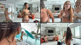 HUGE mansion with a bunch of BADDIES | I'M BAAAAAAAACK! | thedandangler.com to stay in touch!!