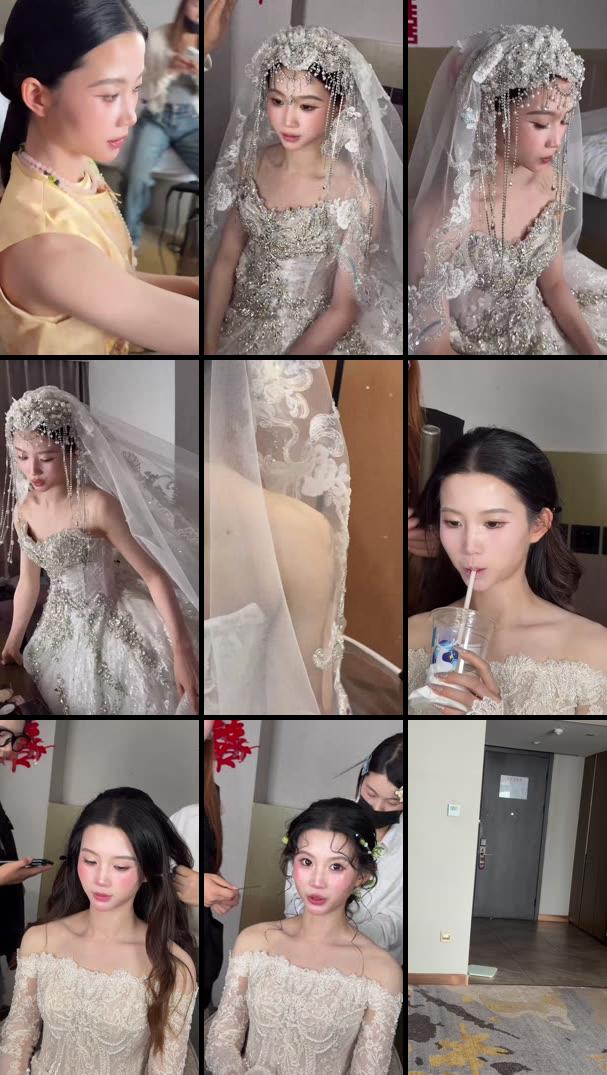 化妆师露露正在直播