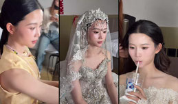 化妆师露露正在直播