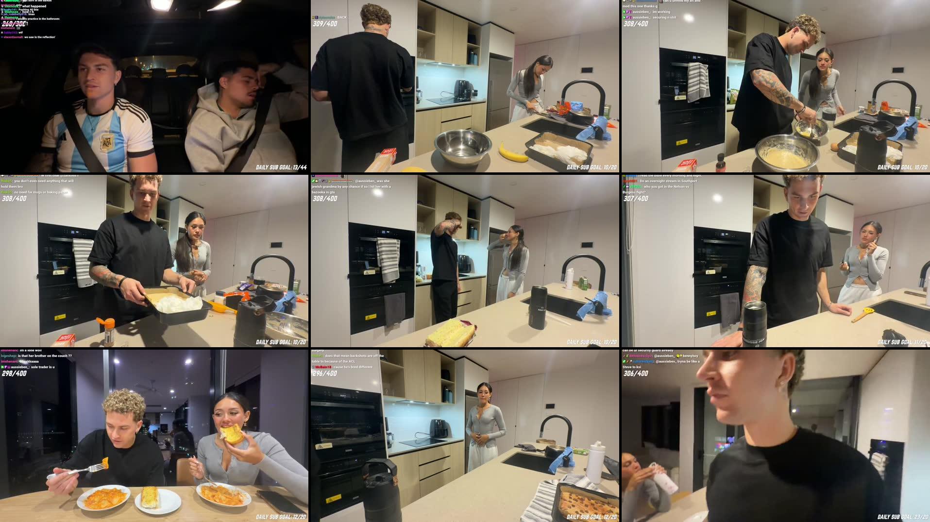 🥷 BAKING W TYLAH 🥷 MESSI VS RONALDO DEBATE 🥷 BECOMING THE BEST FOOTBALL STREAMER 🥷
