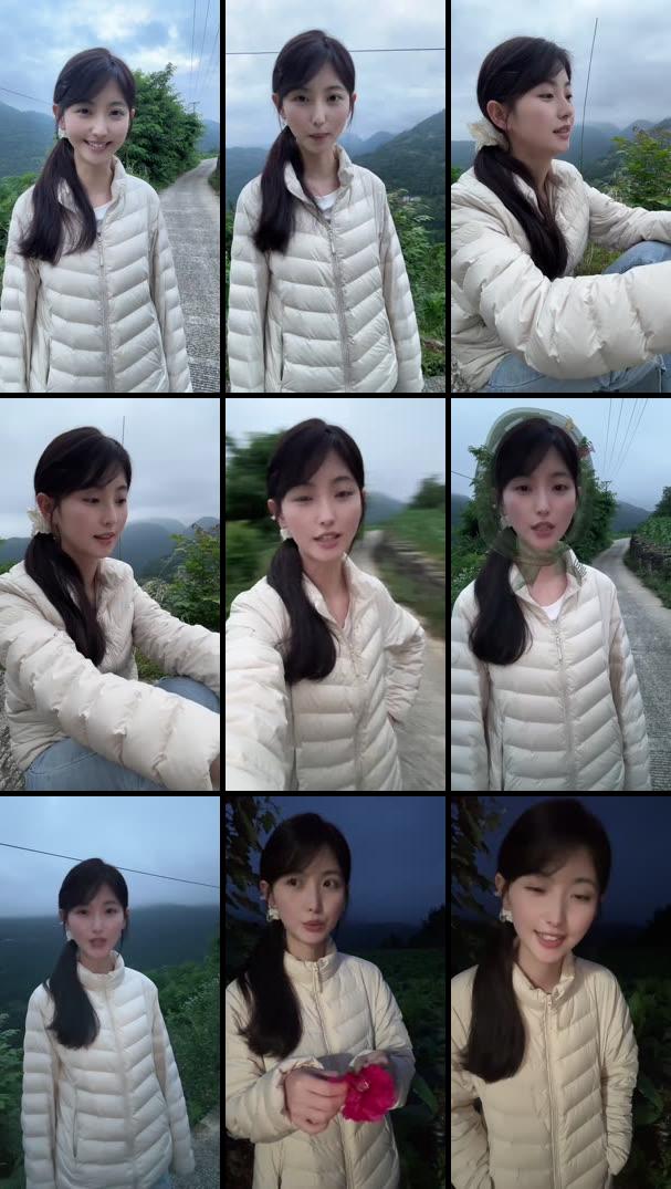 恩施大山女孩