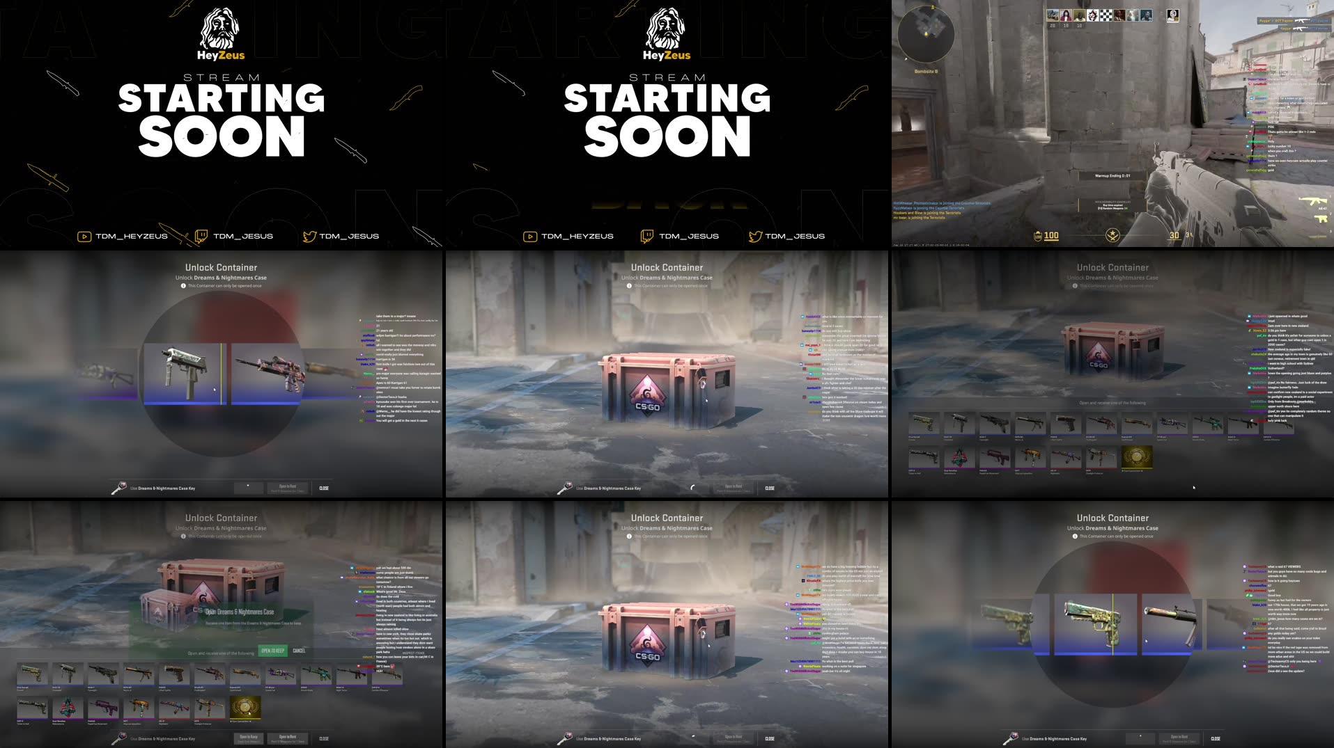 OPENING CASES