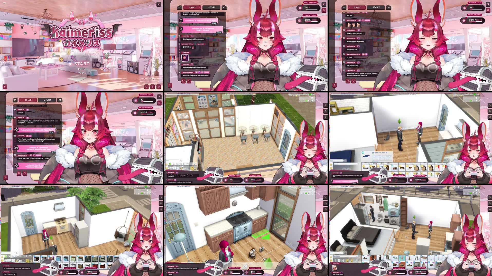 Building my Cat Cafe! 🧡 !orange➜ !spoof !shirt !fourthwall !throne !tip