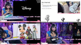 📍TOKYO 🇯🇵 not logging off until i finish kingdom hearts series 😭 ついにキングダムハーツ最終回！なの！！💋 VIP site on SALE ❤️MORE @ milkypuff.com