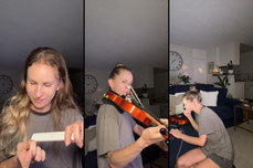violin practice (beginner) 🩷