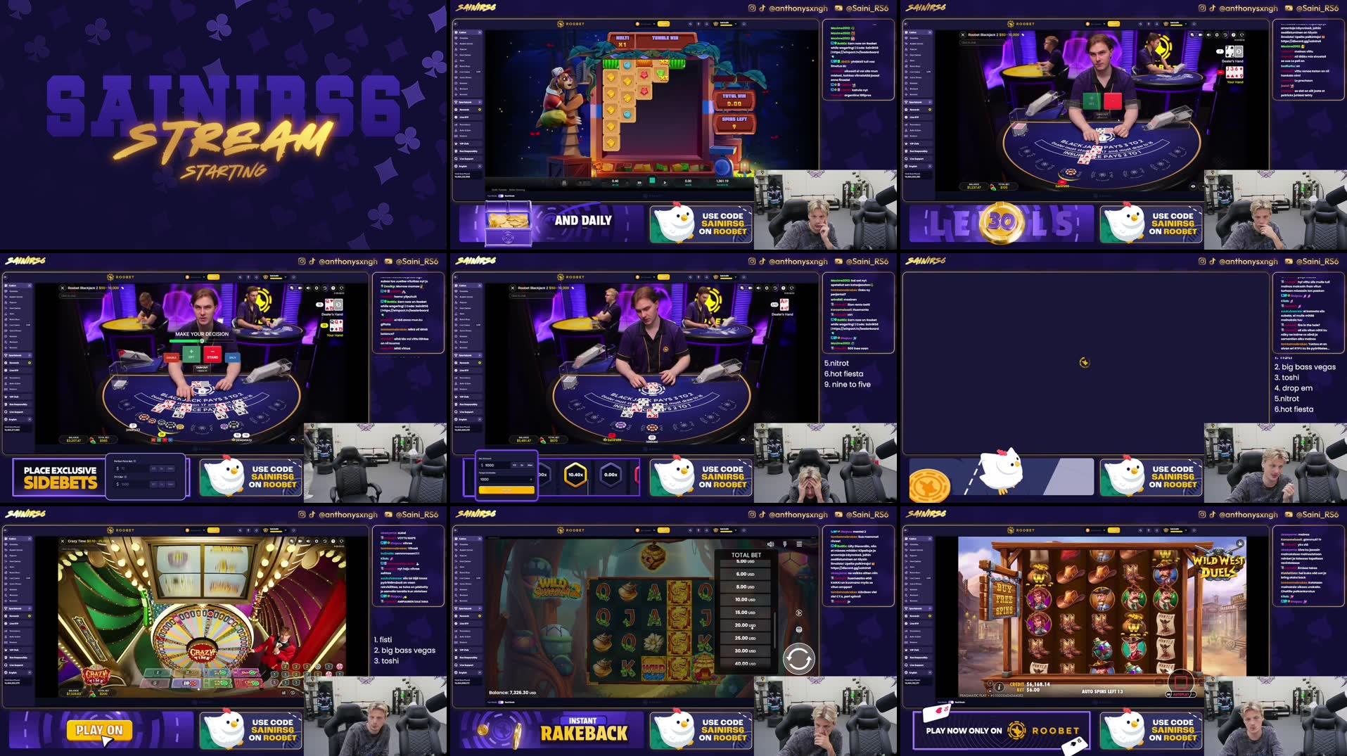 $25,000 !LEADERBOARD CODE SAINIRS6 ⭐ !ROOBET !DC !WATCHTIMEGIVEAWAY