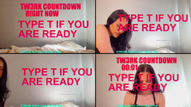 💦2 GIRL TW3RK RIGHT NOW💦