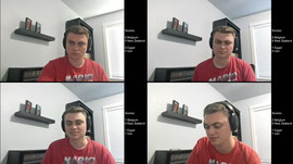 Hangout stream while watching the World Cup