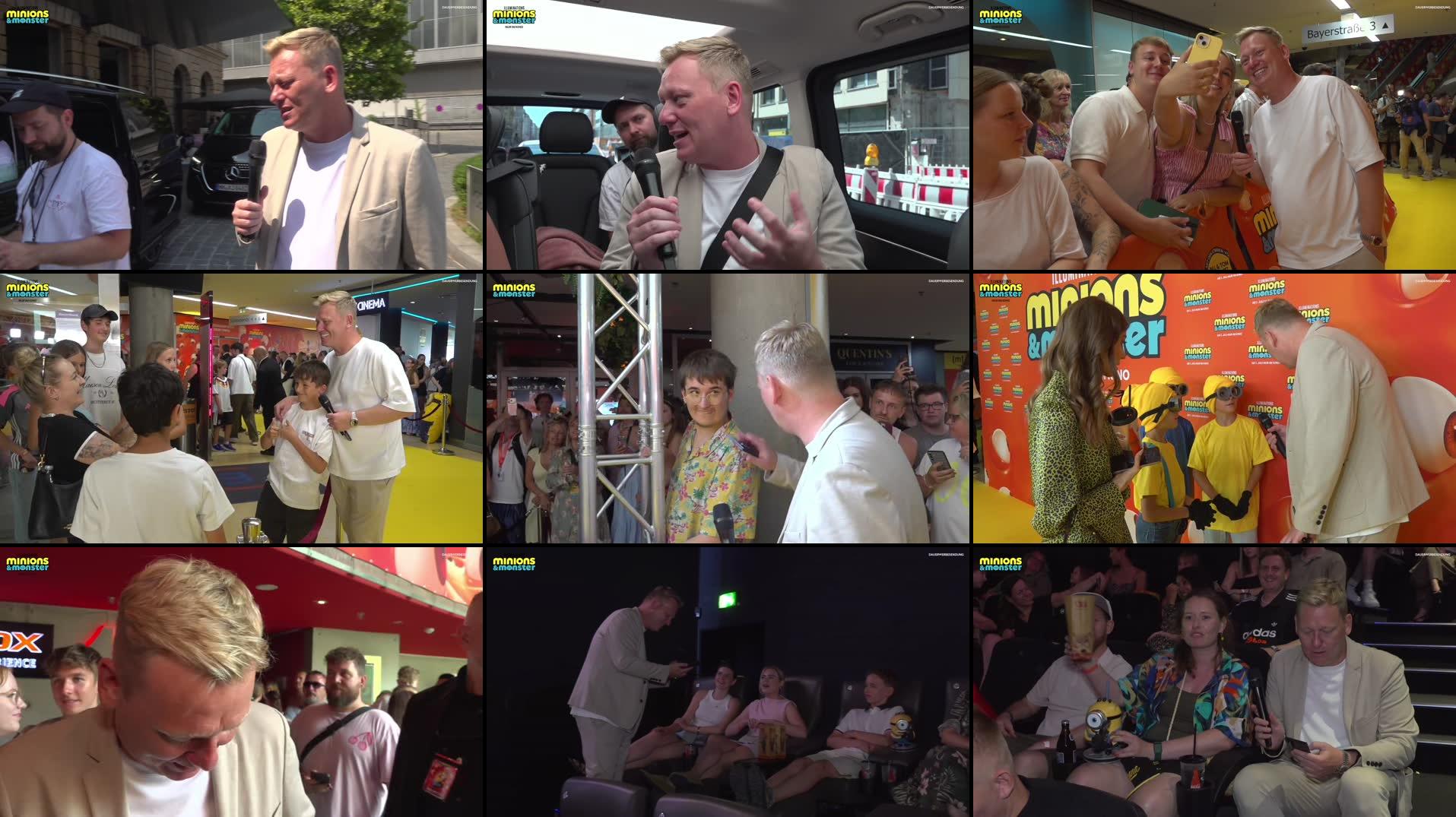 PREMIERE - Minions & Monster mit Bill & Tom Kaulitz