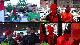 NYC World Cup Irl Stream! - Morocco VS. Netherlands