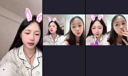 阿姨正在直播