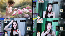 [신입여캠] 690개 망사스타킹 방셀... 젭알요.. 팬가입10개역1개