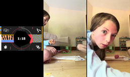Fidget Trading  soft versus hard squishy’s with my best friend