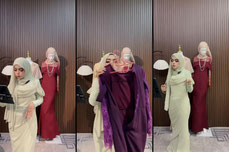 DESIGN BALQIS BAKAR DRESS👗