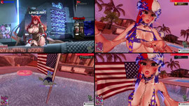 ❤️🤍💙🎇🎉 HAPPY B-DAY USA! 🎉🎇❤️🤍💙 Friday Drinkies!- Haptics ❤️Enabled ❤️Neko!😻#NOT_Mute💬#FBT #facetracking !stats !haptics