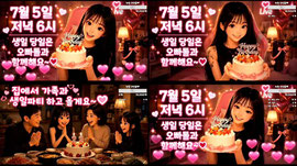 [녹] 내일(일요일) 오후 6시에 만나요 !
