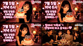 [녹] 내일(일요일) 오후 6시에 만나요 !
