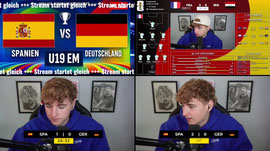 🔴 Spanien - Deutschland | U19 Europameisterschaft | LIVE Watchparty