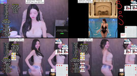 [여캠] 70G 미친하체는 덤!! 나랑 밥 먹을래? 술 마실래?~♡  소개팅 소원권 뽑기 룰렛 역팬 방셀 식데 술데.