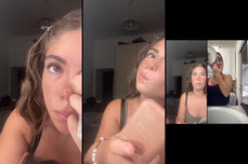 tik tok sto al mare