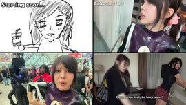 Anime Expo and hot dog eating contest W/ @mole
