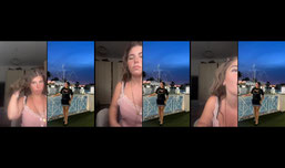 tik tok sto al mare