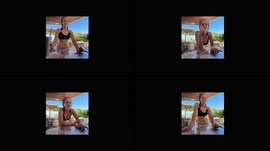 Sunday funday in my “bikini” by the pool :P