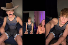 College guy singlet