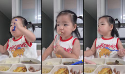 ㅇㅏ기먹방