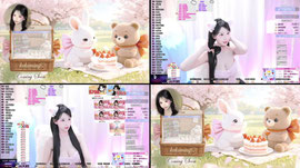 핑크냐옹밍♥100뽑,282룰렛1+1밍