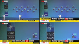 NATO chief speaks to media ahead of leaders' summit
