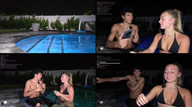 HOTTUB W ATHENA!