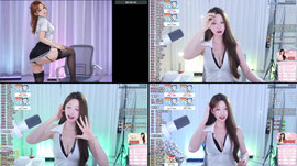 신입여캠82일차❤ 오늘만1004개 가터 움짤방셀❤︎