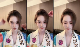 妈妈：爸爸又在看美女