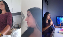 Vamos conversar enquanto eu...