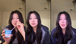 eat random food and chat